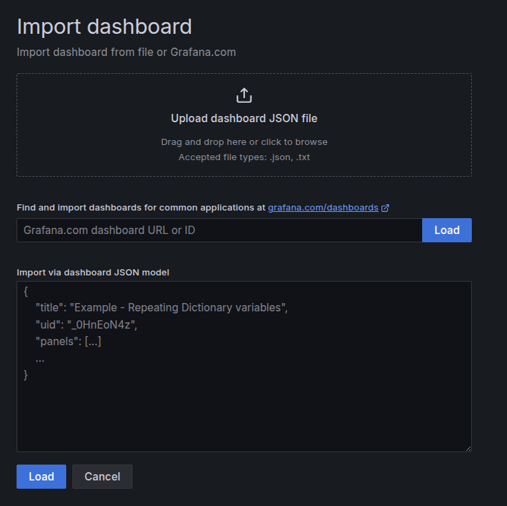 dashboard-import-panel