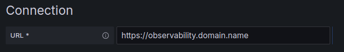 Configuring the data source connection URL